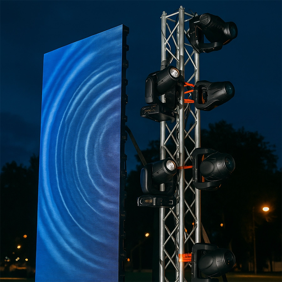 شاشات العرض والـ LED